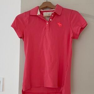 Women Pink Polo Shirt